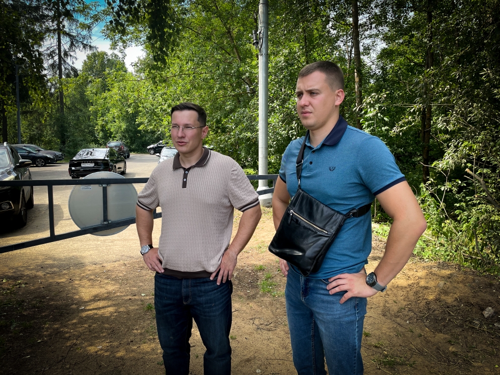 Депутат Мособлдумы Марк Черемисов посетил Черноголовский пруд в Богородском городском округе