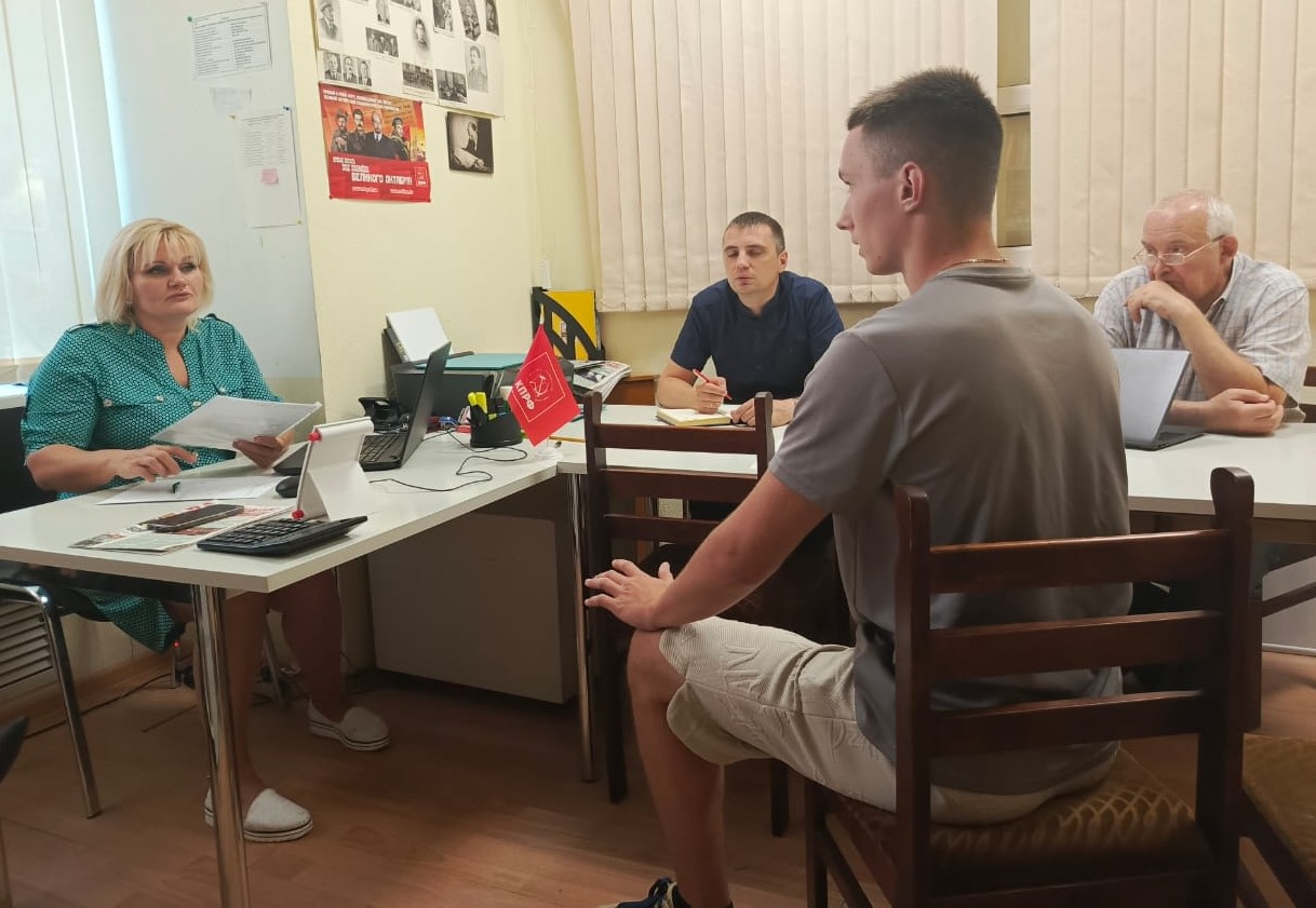 На приеме у депутата Мокринской Е.Ф.
