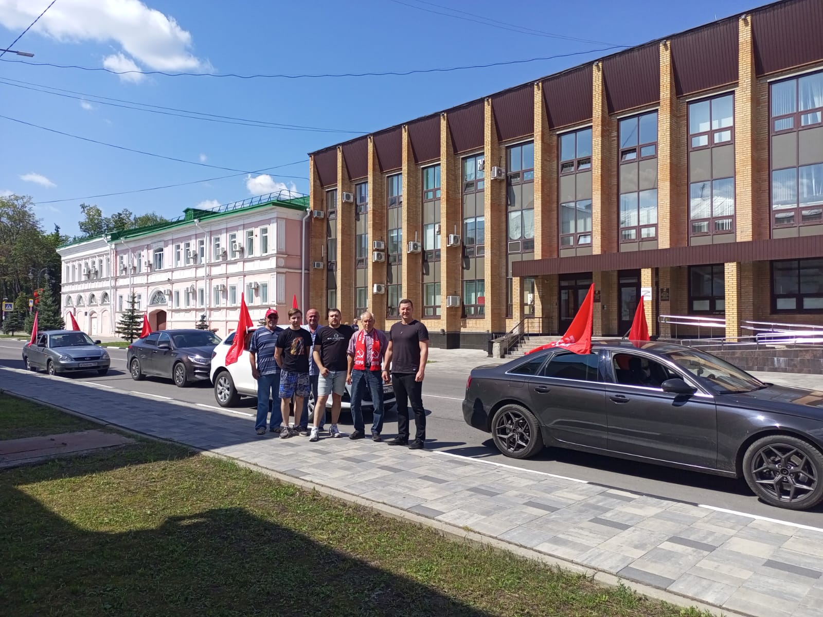 Автопробег в Егорьевске