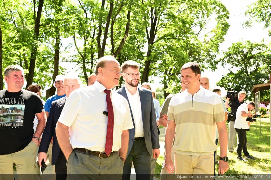 Г.А. Зюганов прибыл с рабочим визитом в Орловскую область