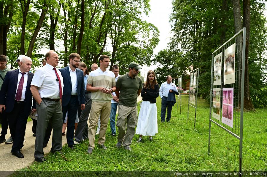Г.А. Зюганов прибыл с рабочим визитом в Орловскую область