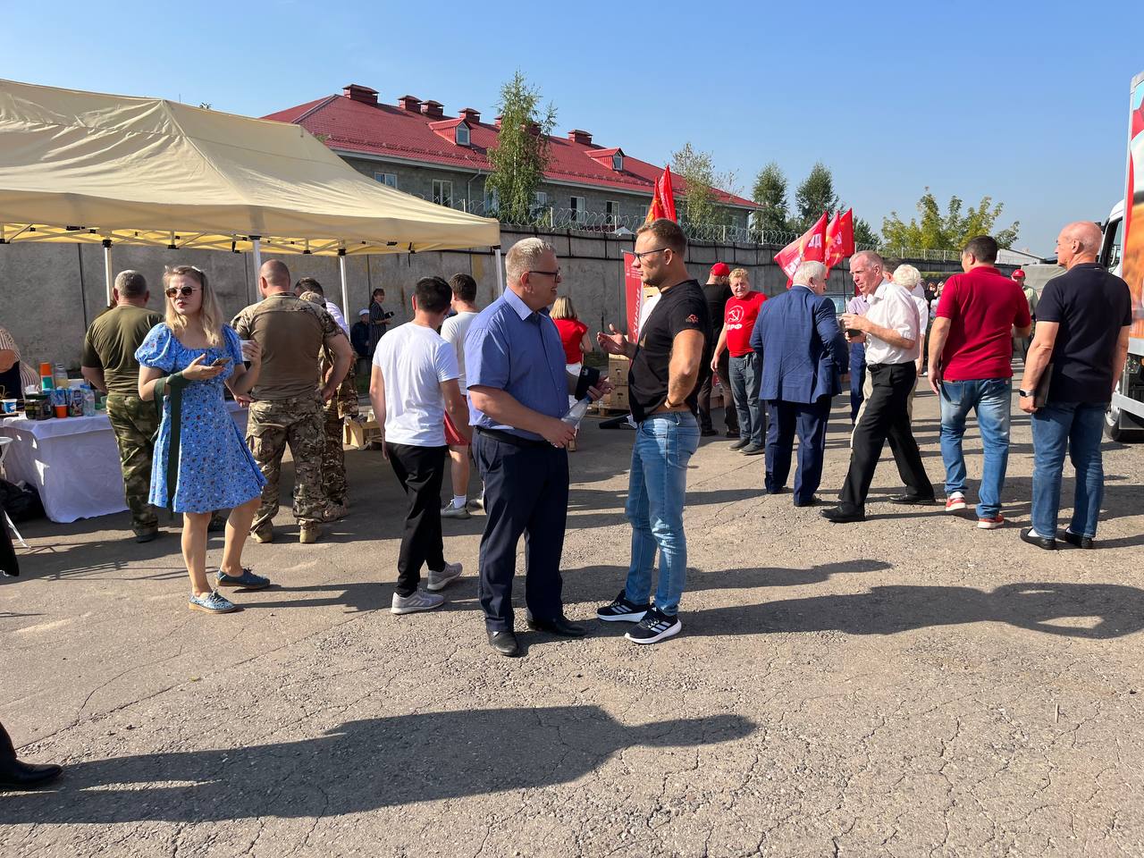 128-й гуманитарный конвой от КПРФ для фронта и Победы