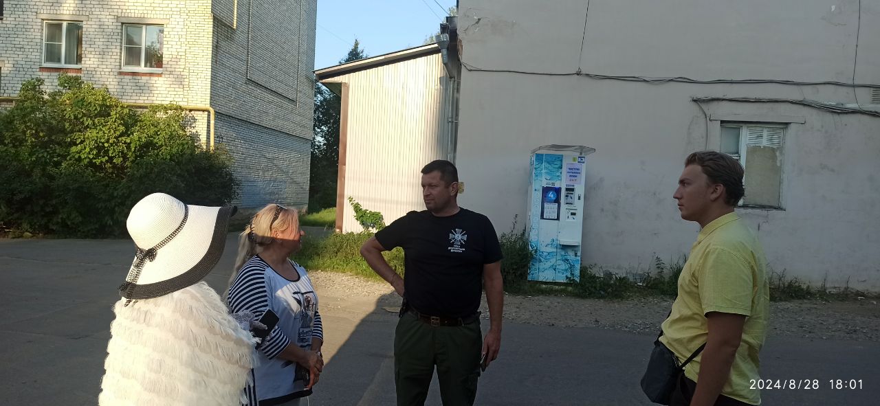 Встреча с жителями поселка Афанасовский