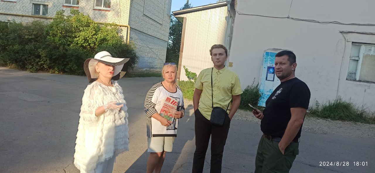 Встреча с жителями поселка Афанасовский
