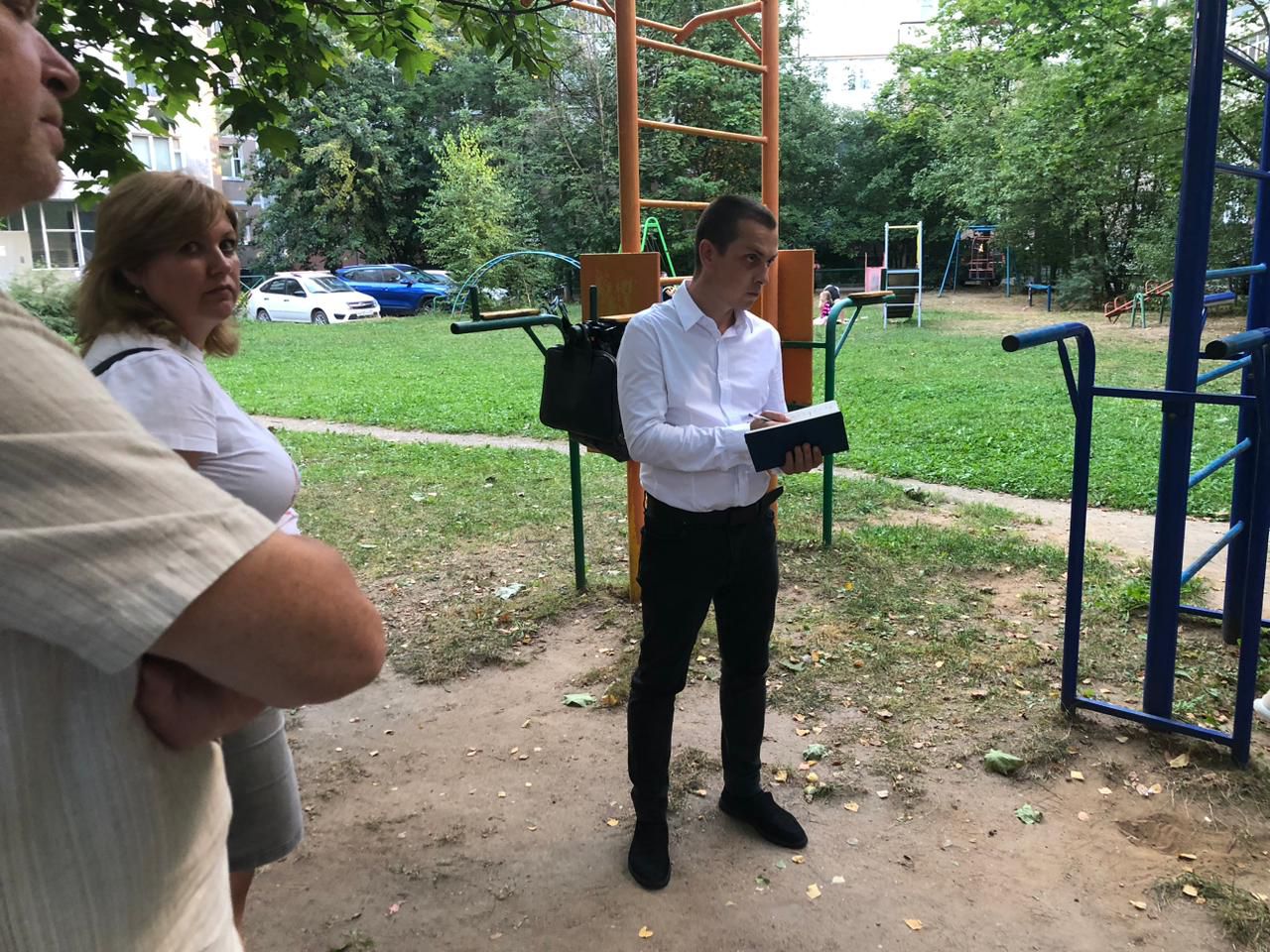 29 августа прошла встреча кандидата в городской Совет по 6 округу Евгения Козина