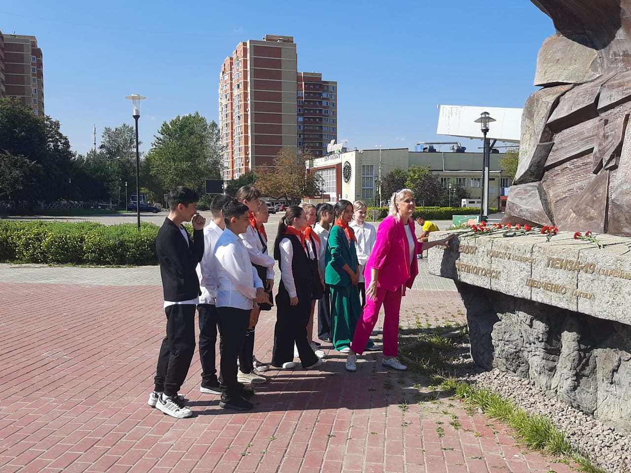 Пионеры Подмосковья помнят Беслан
