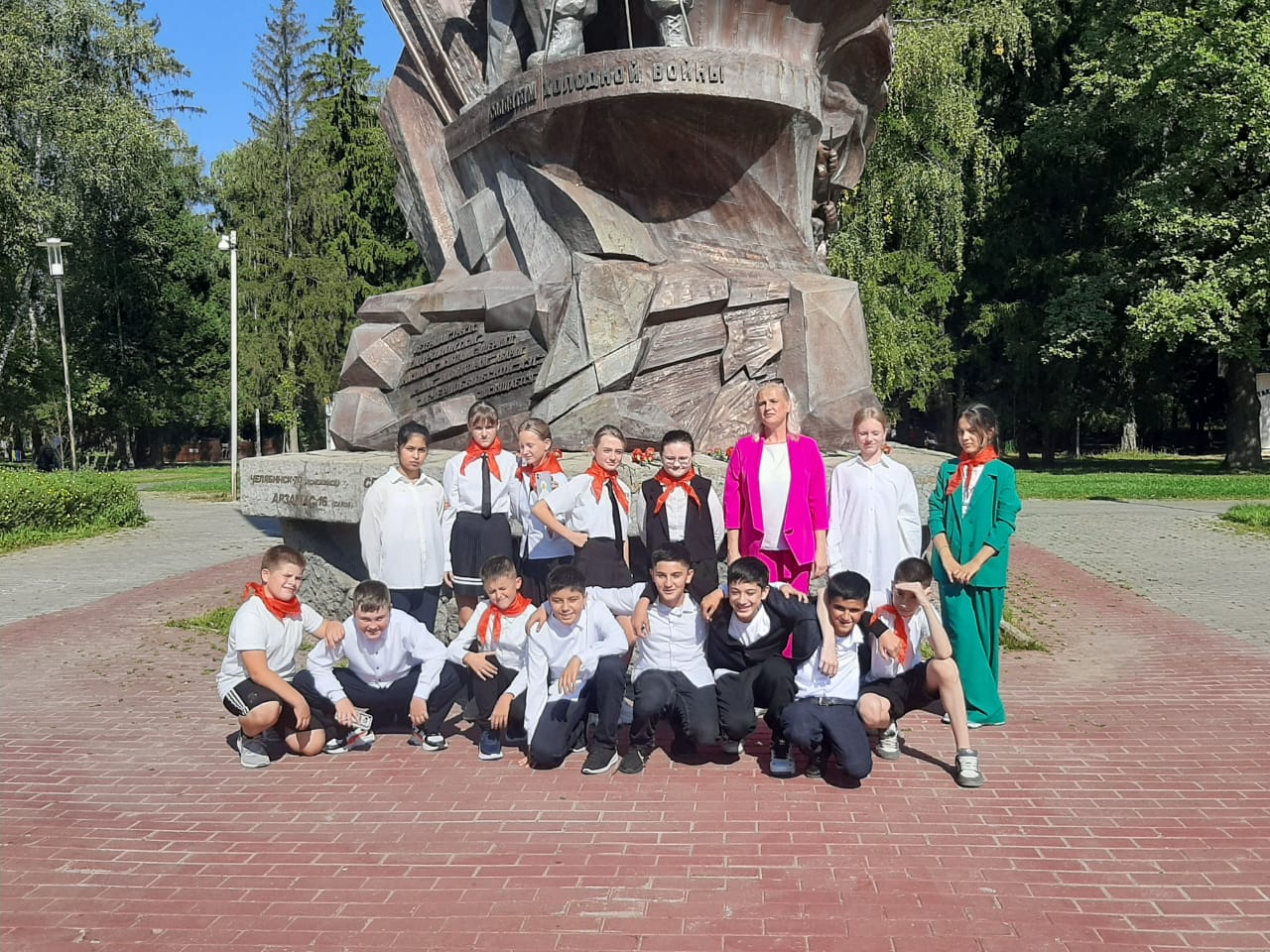Пионеры Подмосковья помнят Беслан