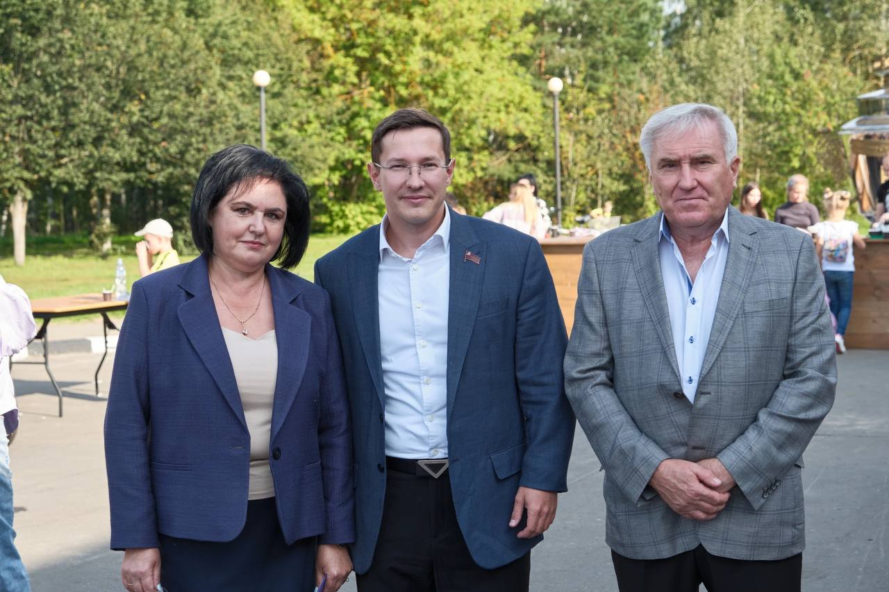 Депутат Мособлдумы Марк Черемисов поздравил жителей с Днем Ямкино