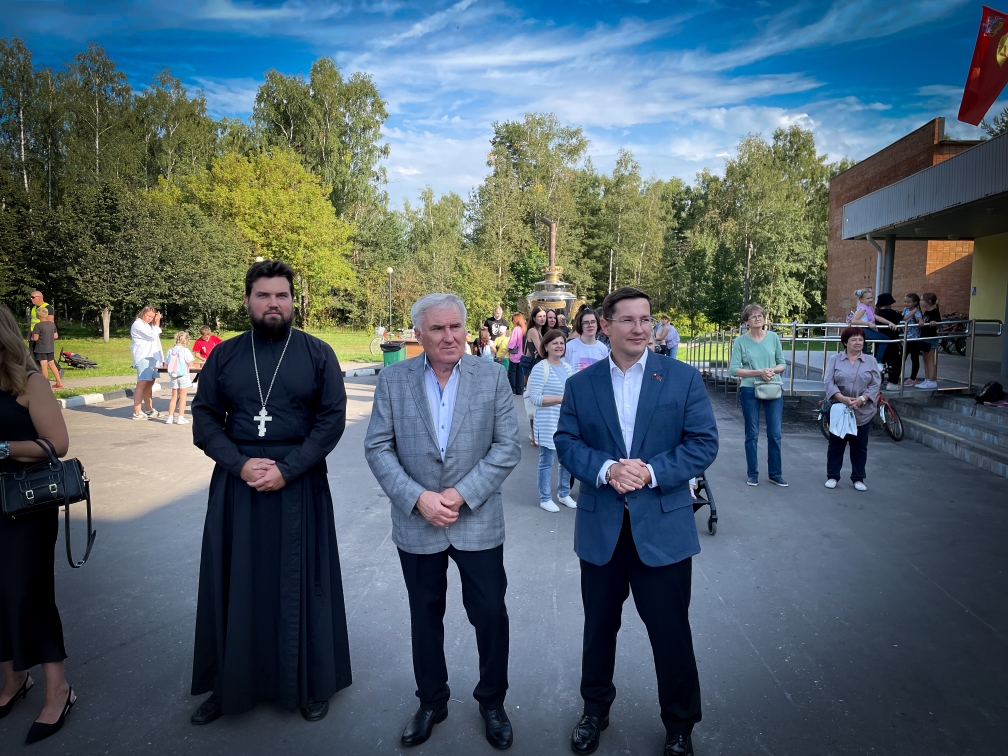 Депутат Мособлдумы Марк Черемисов поздравил жителей с Днем Ямкино