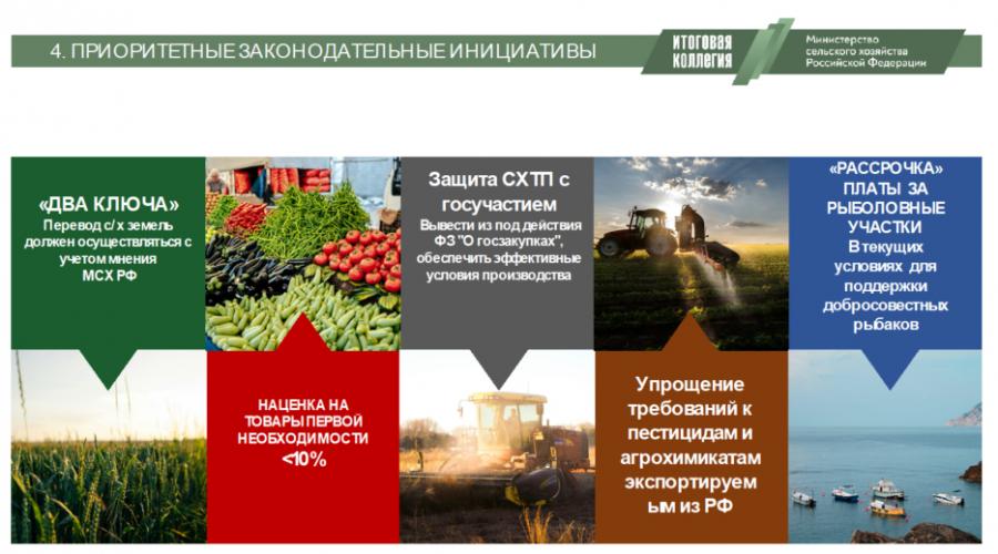 Доклад В.И. Кашина на Коллегии Минсельхоза России
