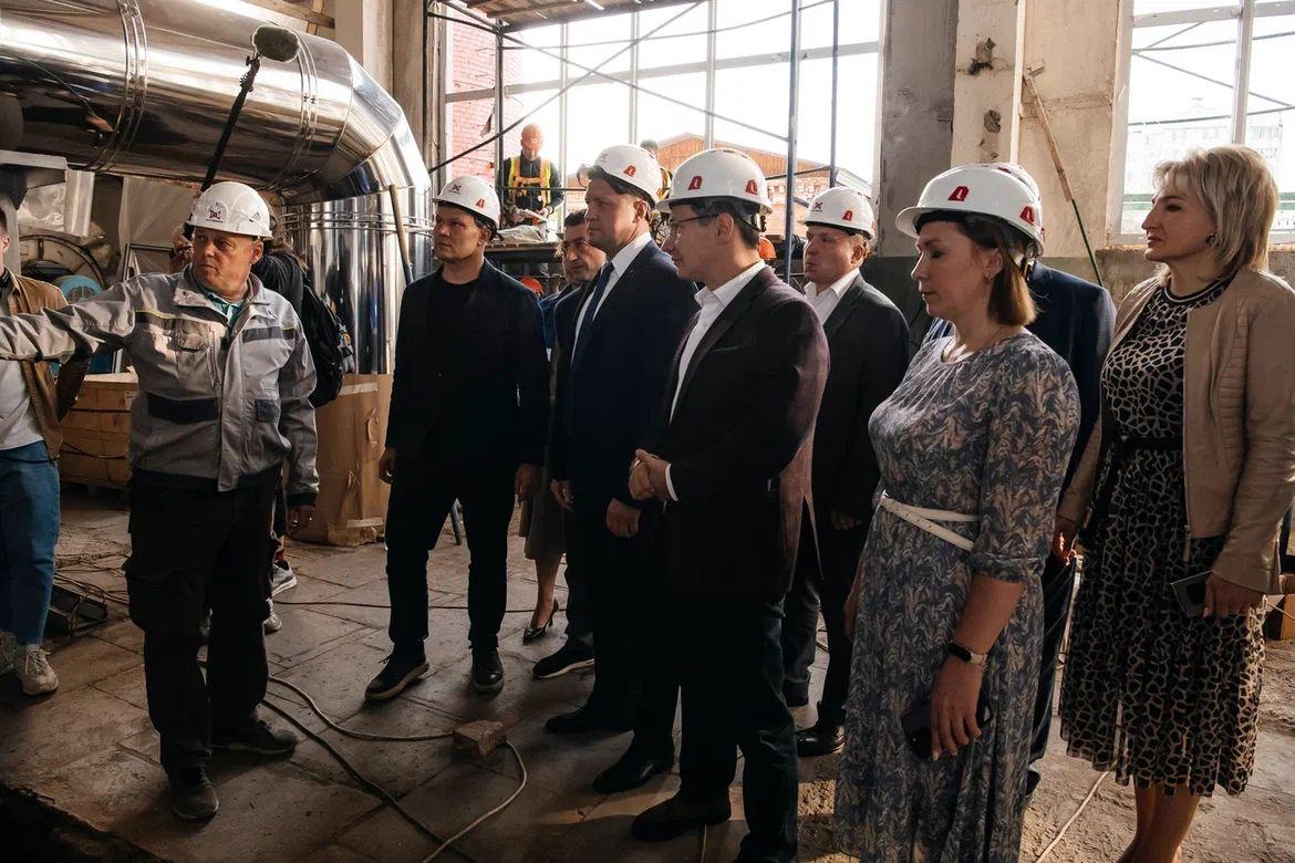 В рамках открытой трибуны депутат Мособлдумы Марк Черемисов с коллегами проверили работу Котельной №3 в Пушкино
