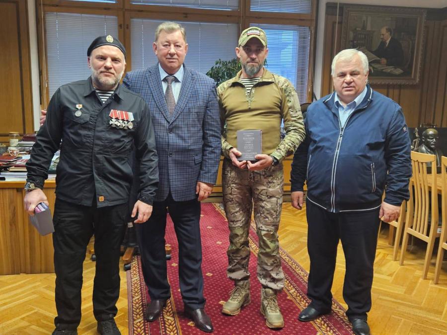 В.И. Кашин провел встречу с бойцами СВО