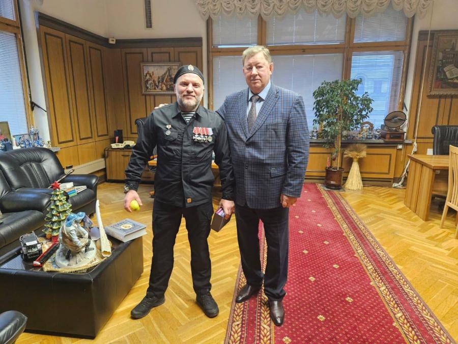 В.И. Кашин провел встречу с бойцами СВО
