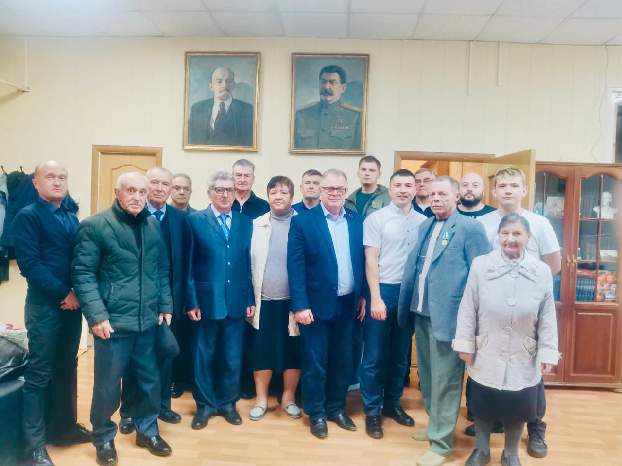 Секретарь МК КПРФ Александр Наумов принял участие в отчетно-выборной Конференции Орехово-Зуевского ГК КПРФ