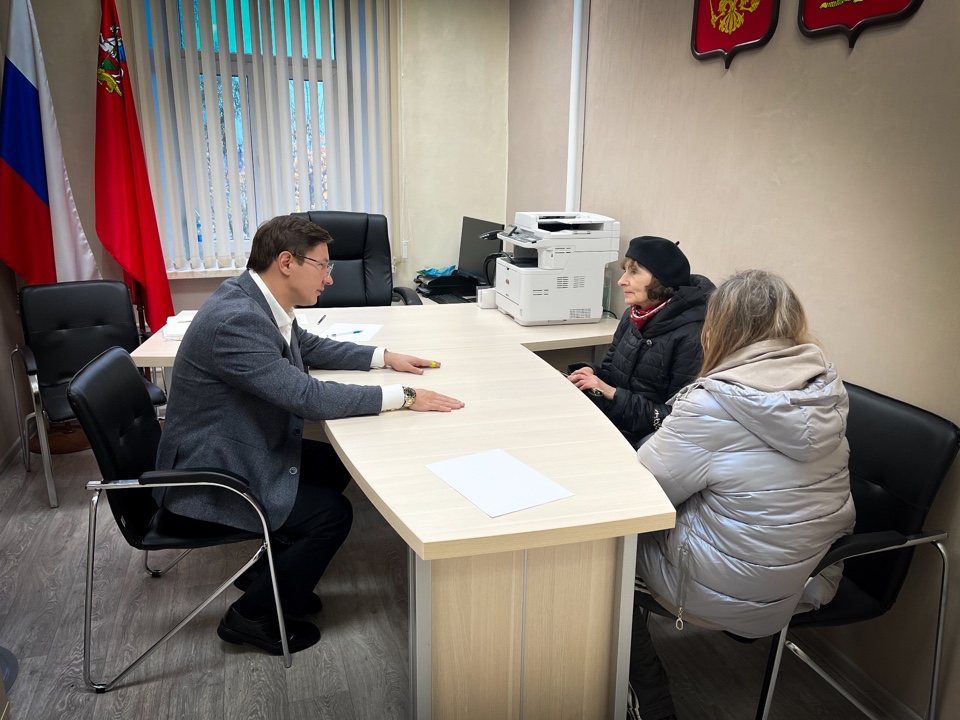 Очередной прием жителей состоялся в Богородском городском округе