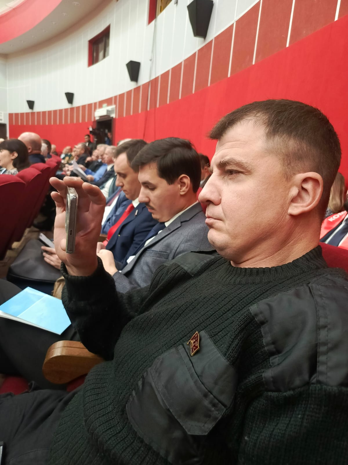 Шаховские коммунисты на X Пленуме ЦК КПРФ в Снегирях