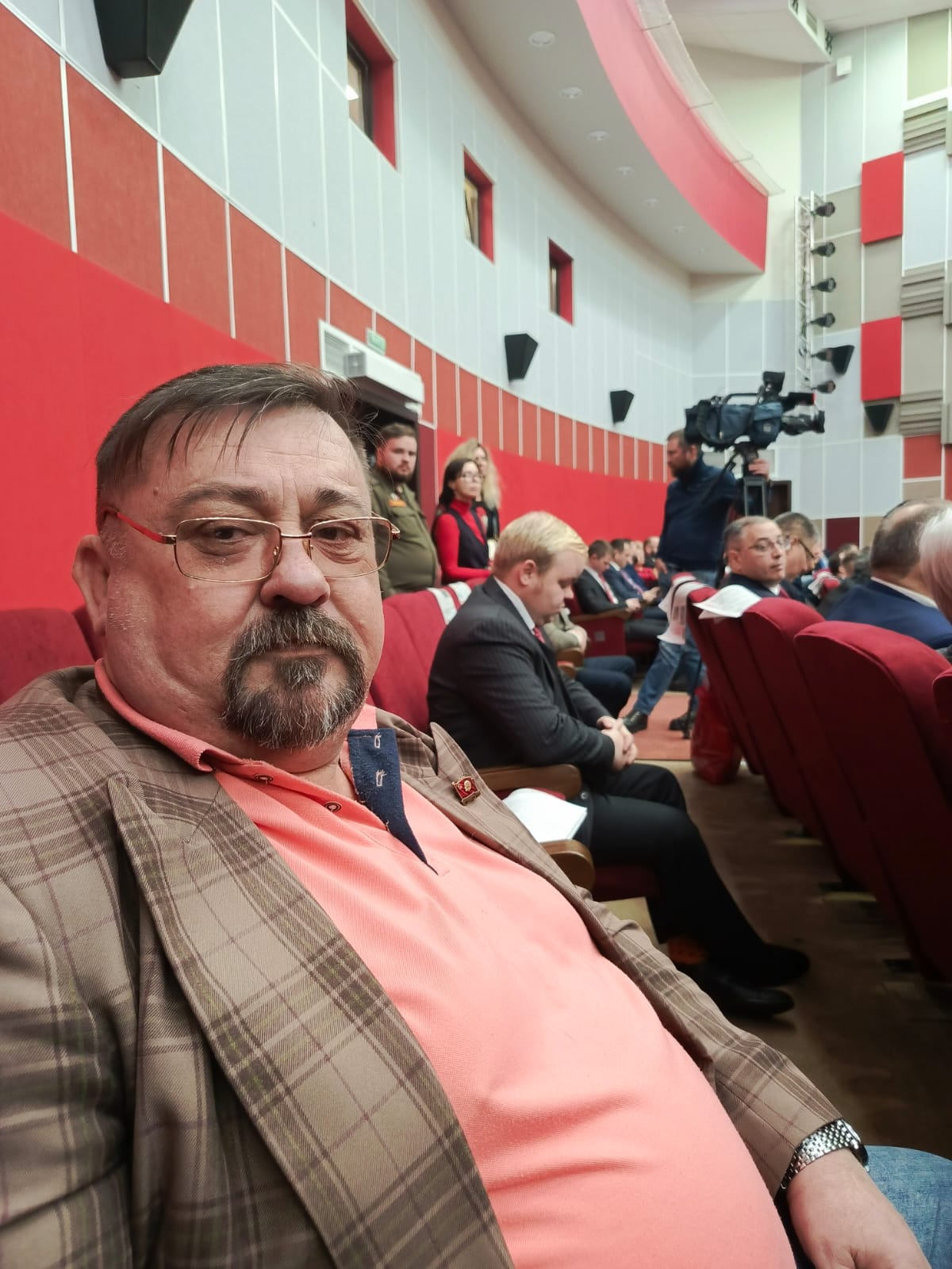 Шаховские коммунисты на X Пленуме ЦК КПРФ в Снегирях