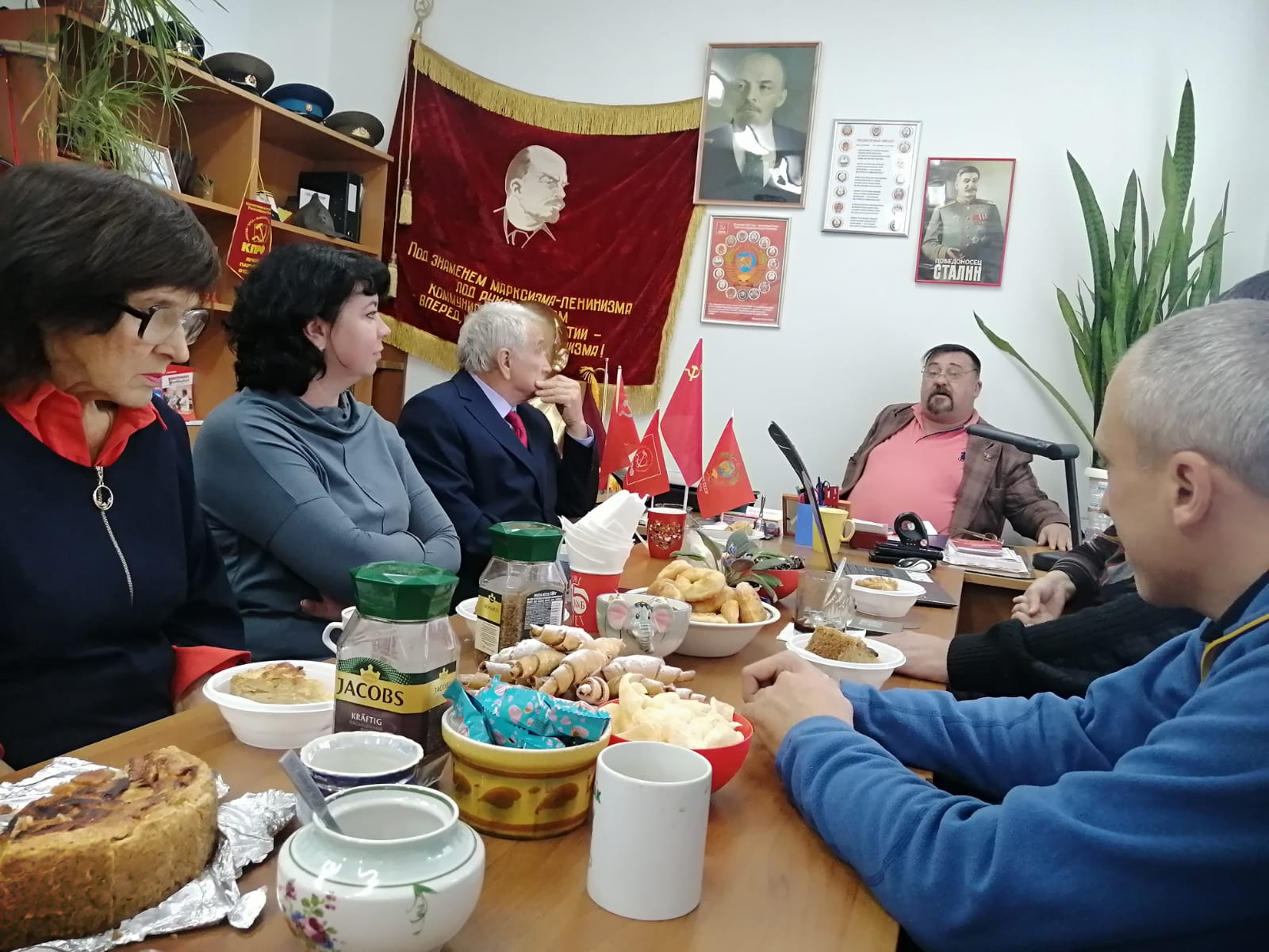 Коммунисты Шаховского района отпраздновали 106 годовщину Ленинского комсомола