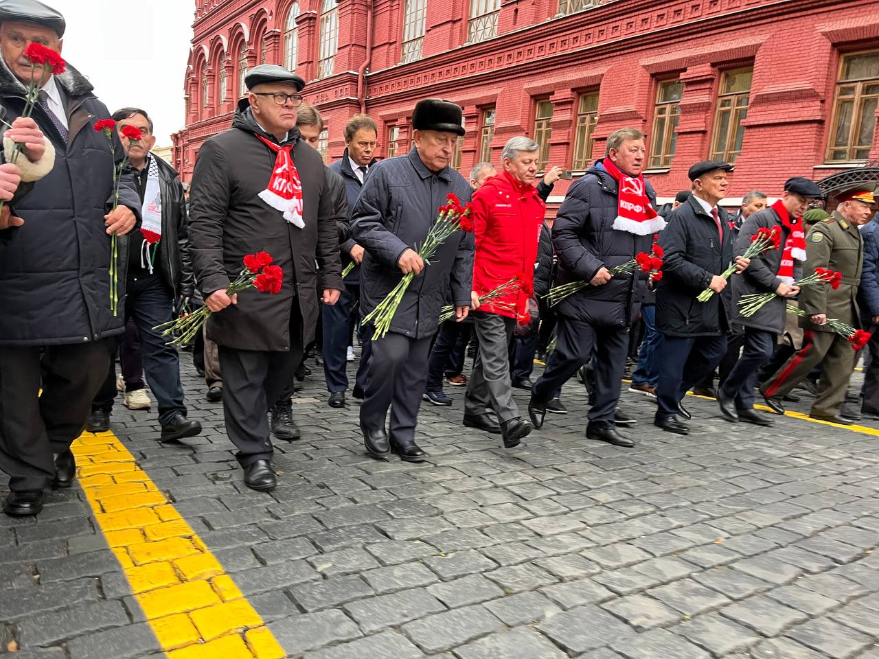 КПРФ провела в Москве митинг, посвященный 107-й годовщине Великого Октября (07.11.2024)
