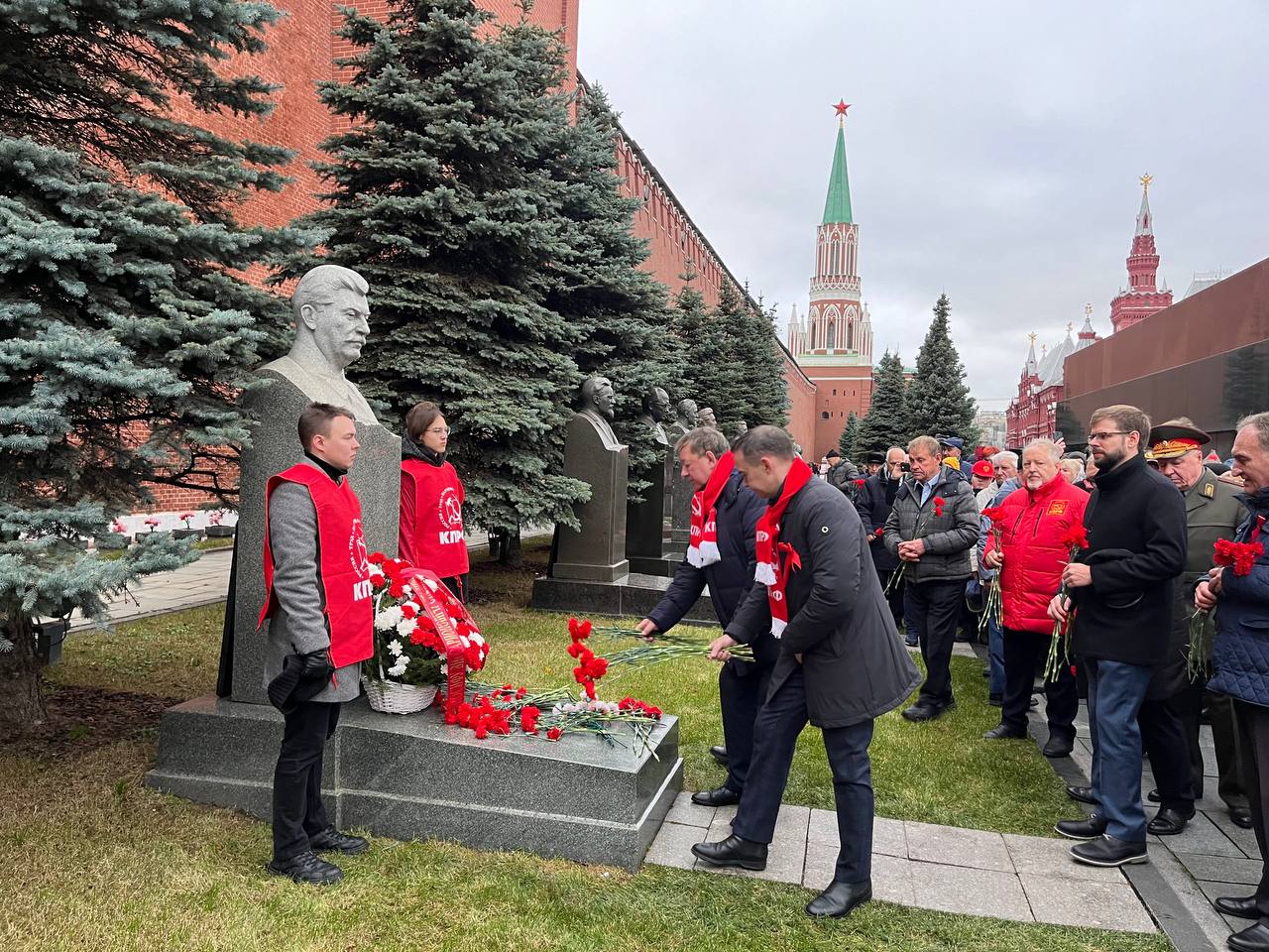 КПРФ провела в Москве митинг, посвященный 107-й годовщине Великого Октября (07.11.2024)