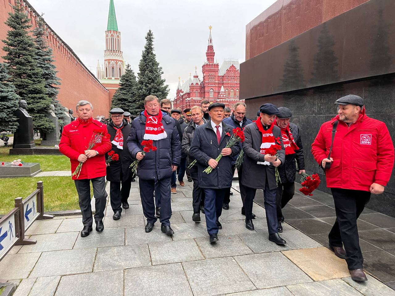 КПРФ провела в Москве митинг, посвященный 107-й годовщине Великого Октября (07.11.2024)