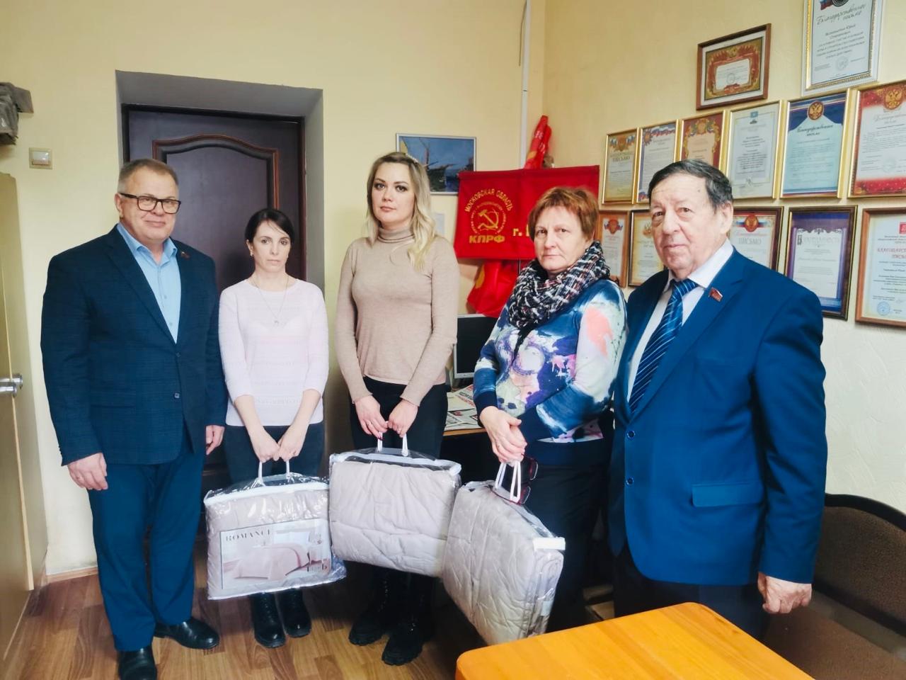 Руководитель фракции КПРФ в Московской областной Думе Александр Наумов провел прием жителей в Кашире