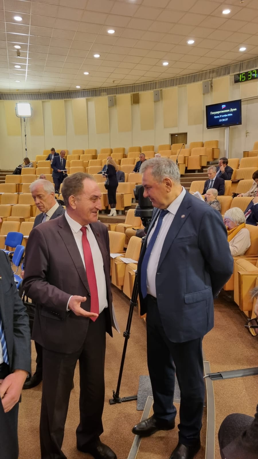 Николай Васильев принял участие в парламентских слушаниях в Государственной Думе