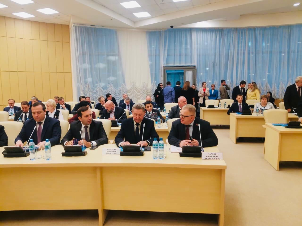 Заместитель Председателя Мособлдумы Александр Наумов принял участие в 11 Съезде Совета муниципальных образований региона