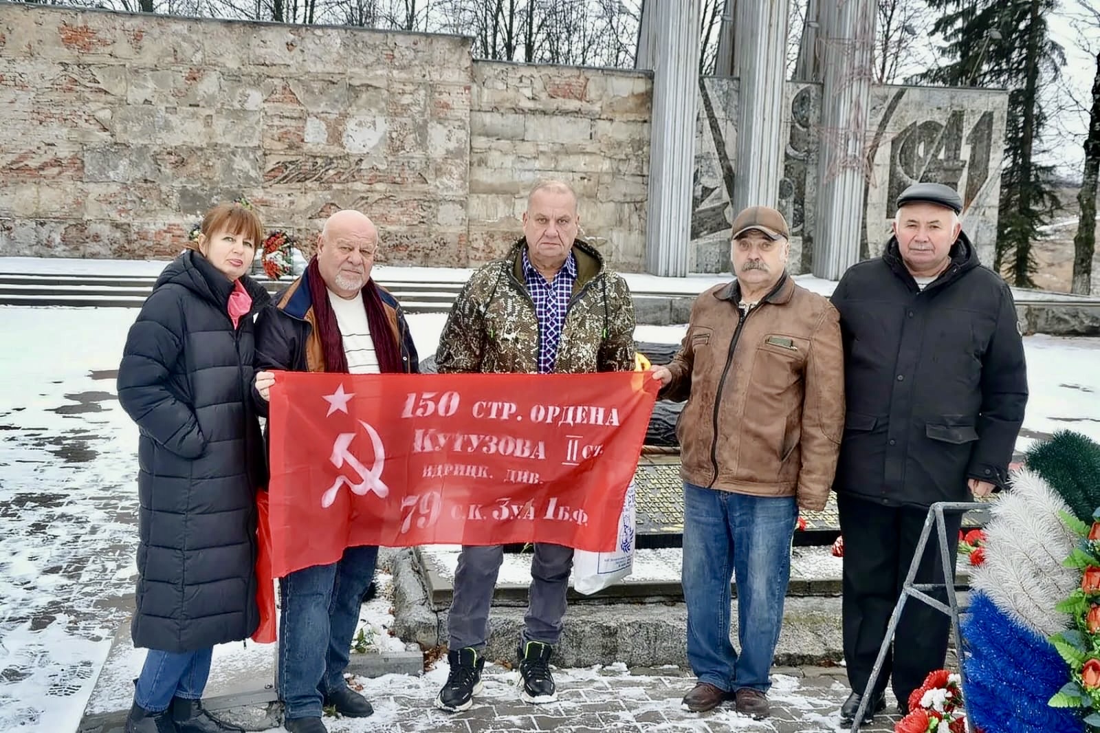 Коломенские коммунисты приняли участие в автопробеге по маршруту 9-ой танковой бригады