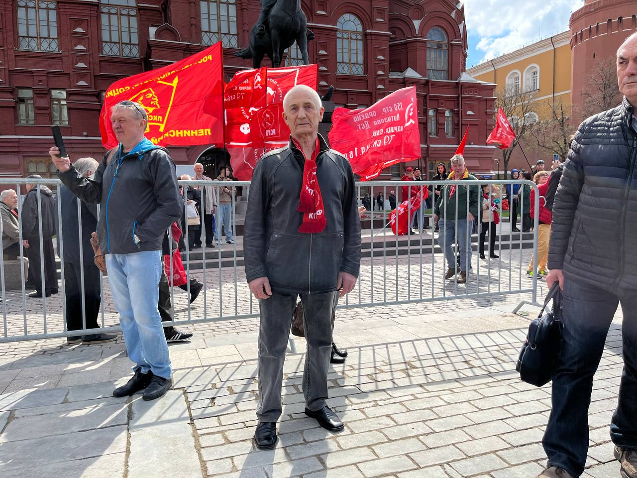 Возложение цветов к Мавзолею В.И. Ленина в 154-ю годовщину со Дня его рождения (22.04.2024)