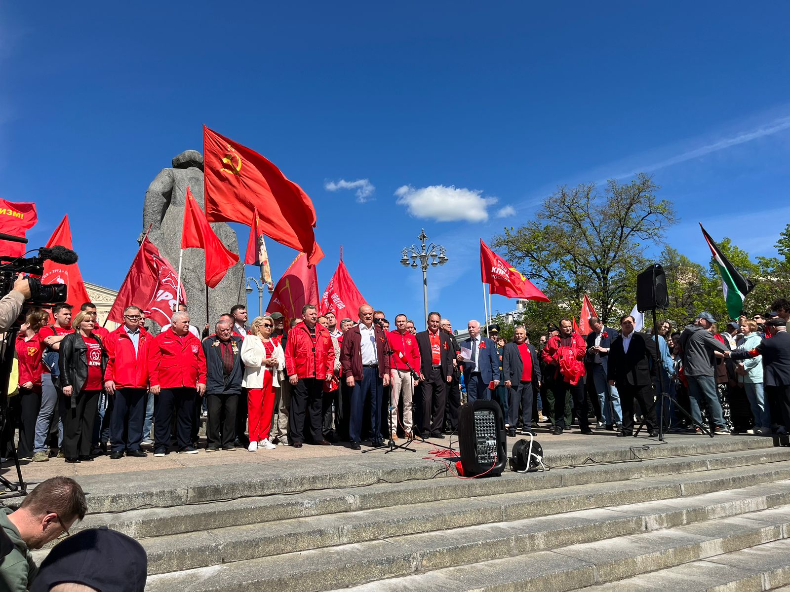 Красный Первомай в Москве (01.05.2024)