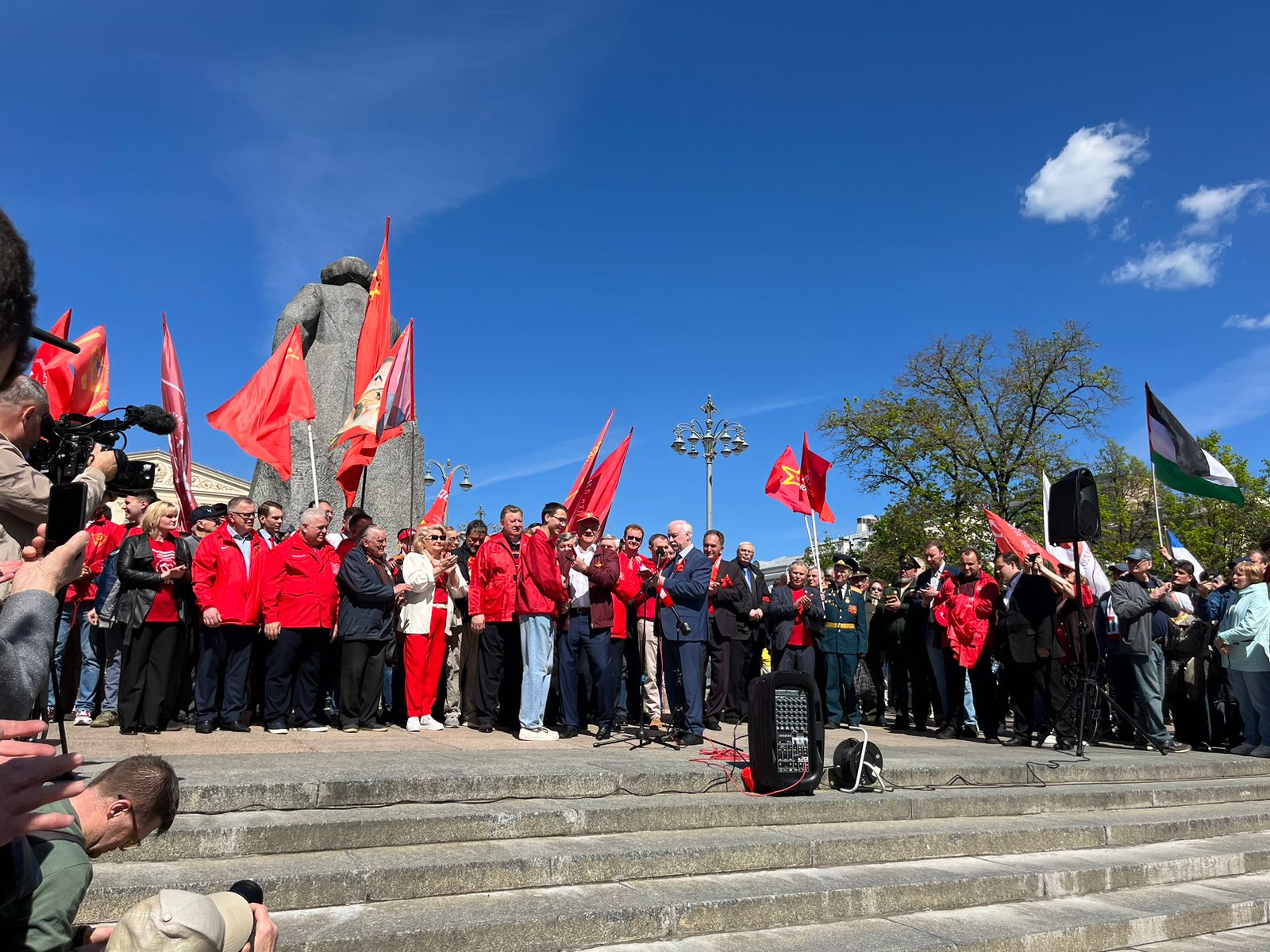 Красный Первомай в Москве (01.05.2024)