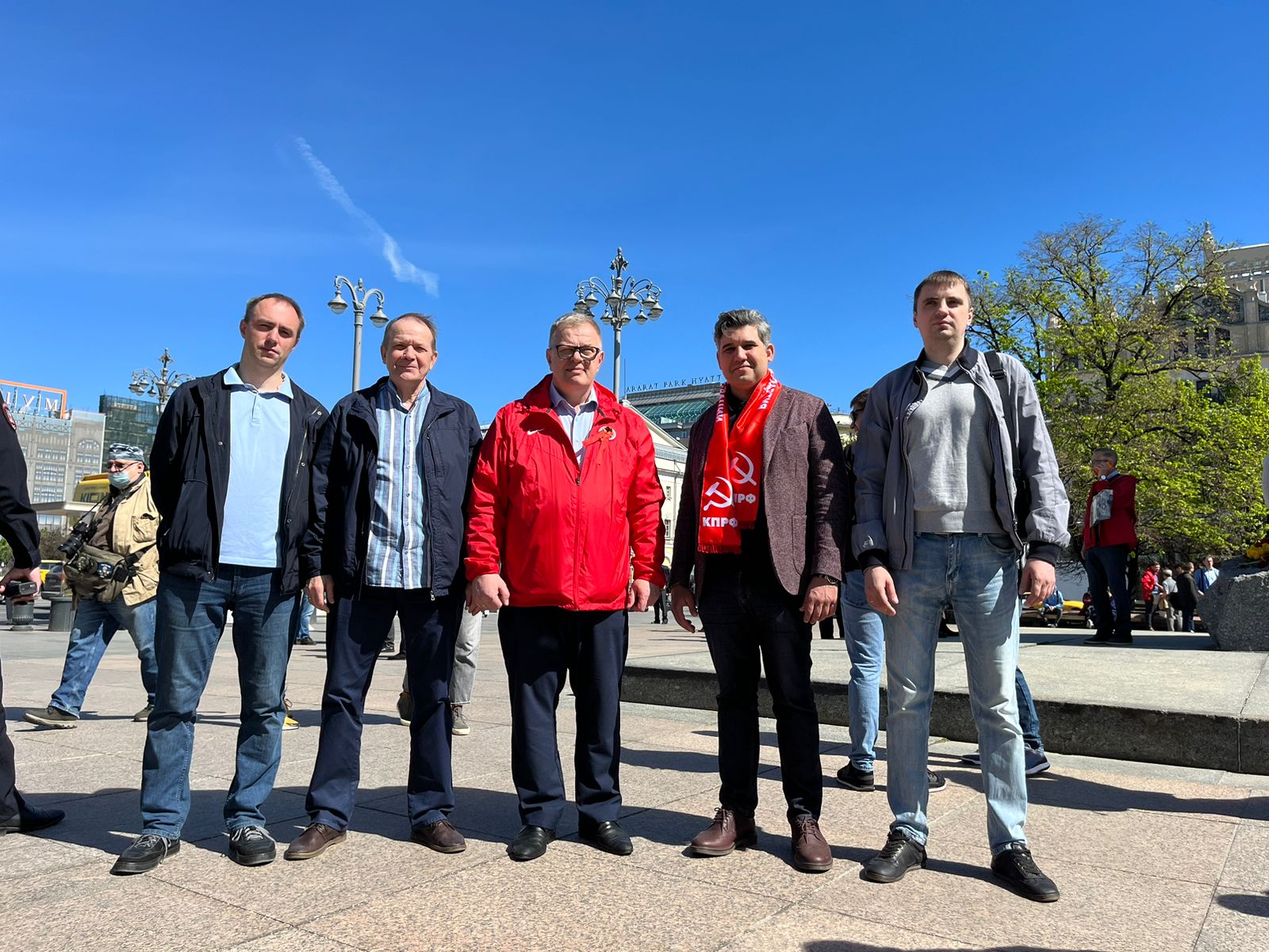 Красный Первомай в Москве (01.05.2024)