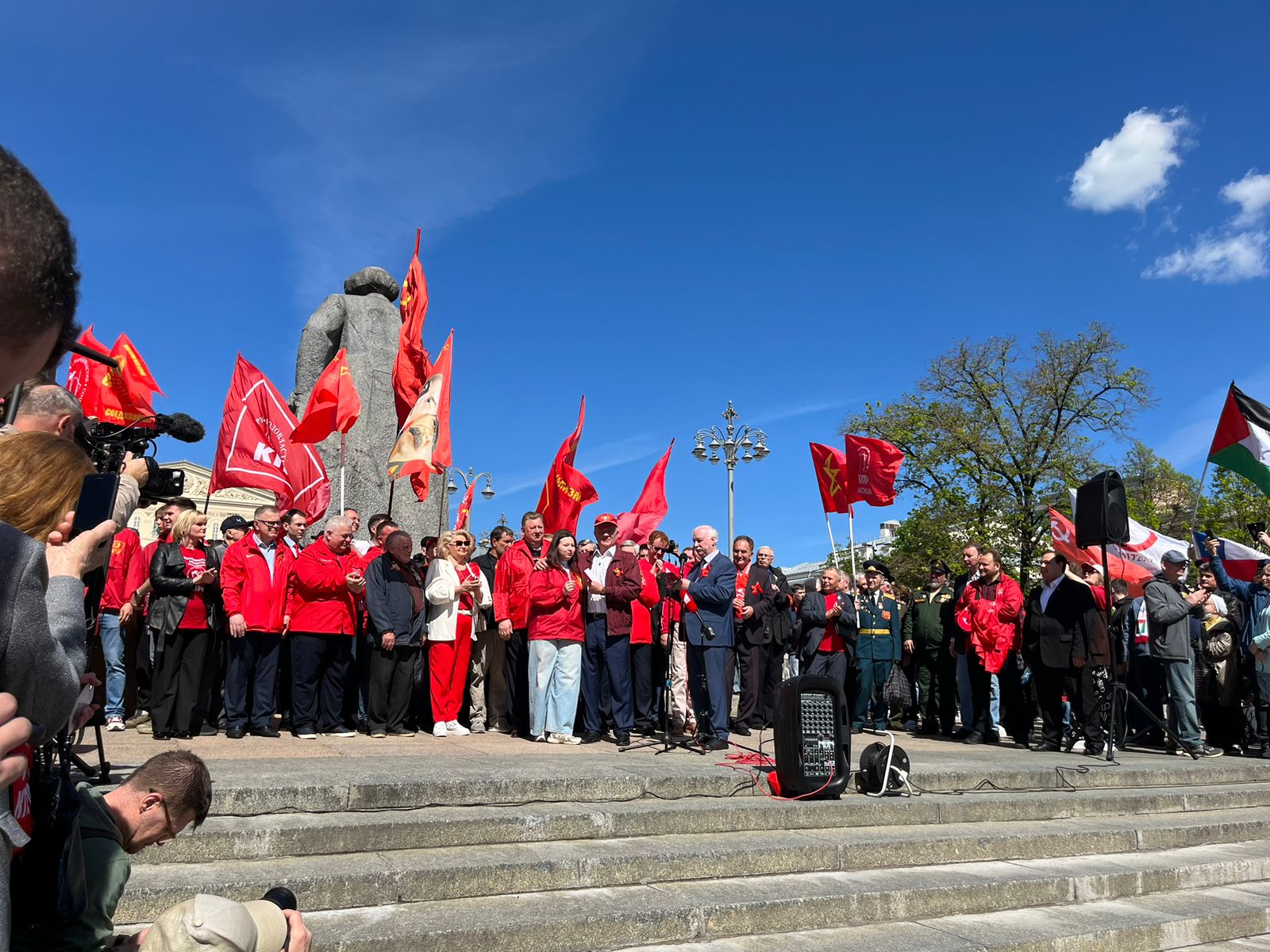 Красный Первомай в Москве (01.05.2024)