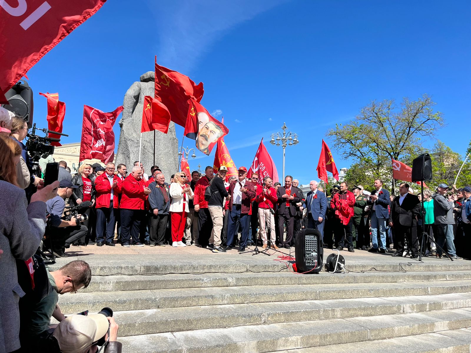Красный Первомай в Москве (01.05.2024)