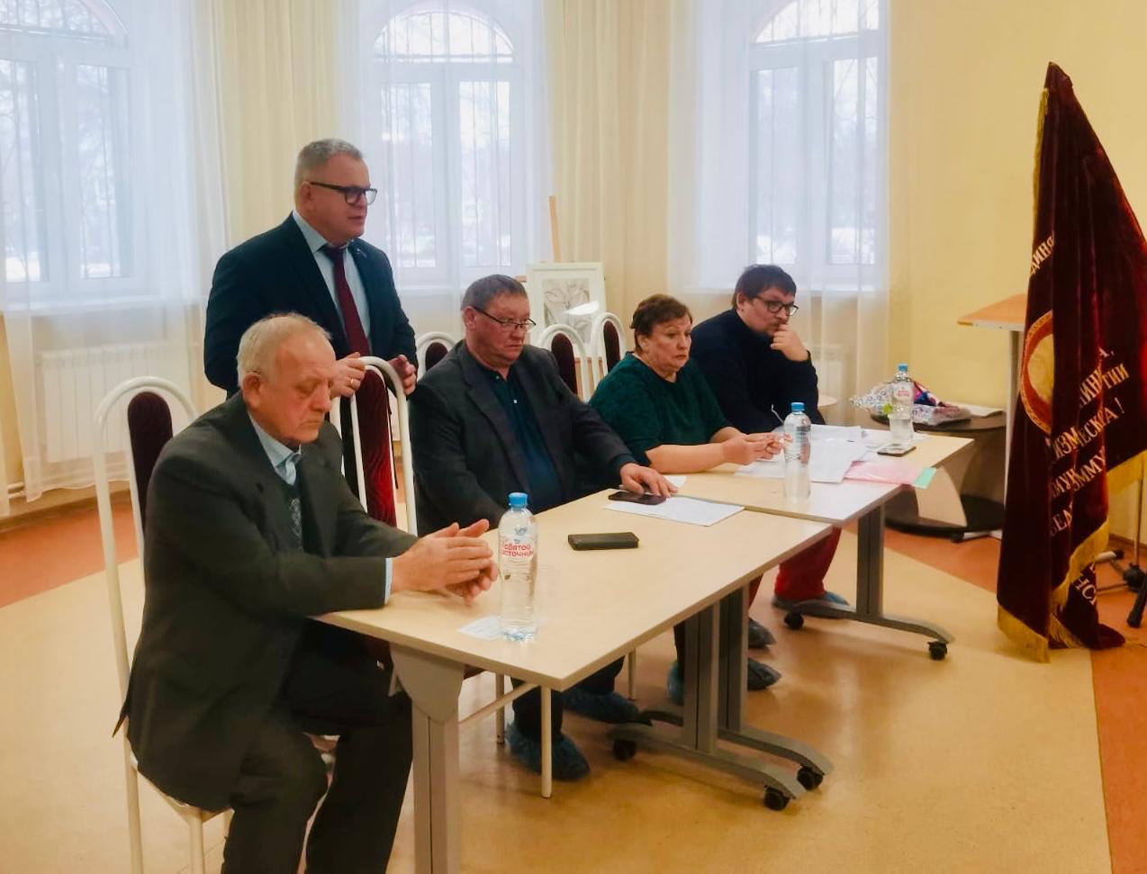 Секретарь МК КПРФ Александр Наумов принял участие в отчетно-выборной Конференции Домодедовского ГК КПРФ