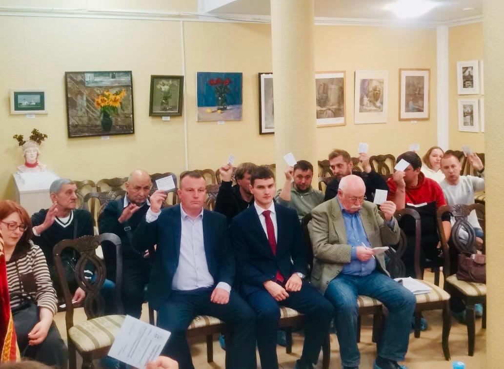 Секретарь МК КПРФ Александр Наумов принял участие в отчетно-выборной Конференции Домодедовского ГК КПРФ