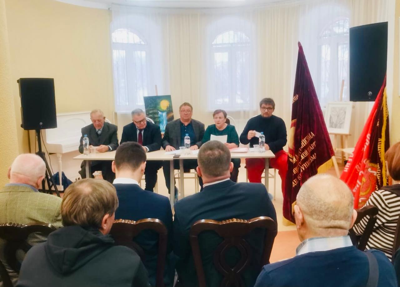 Секретарь МК КПРФ Александр Наумов принял участие в отчетно-выборной Конференции Домодедовского ГК КПРФ