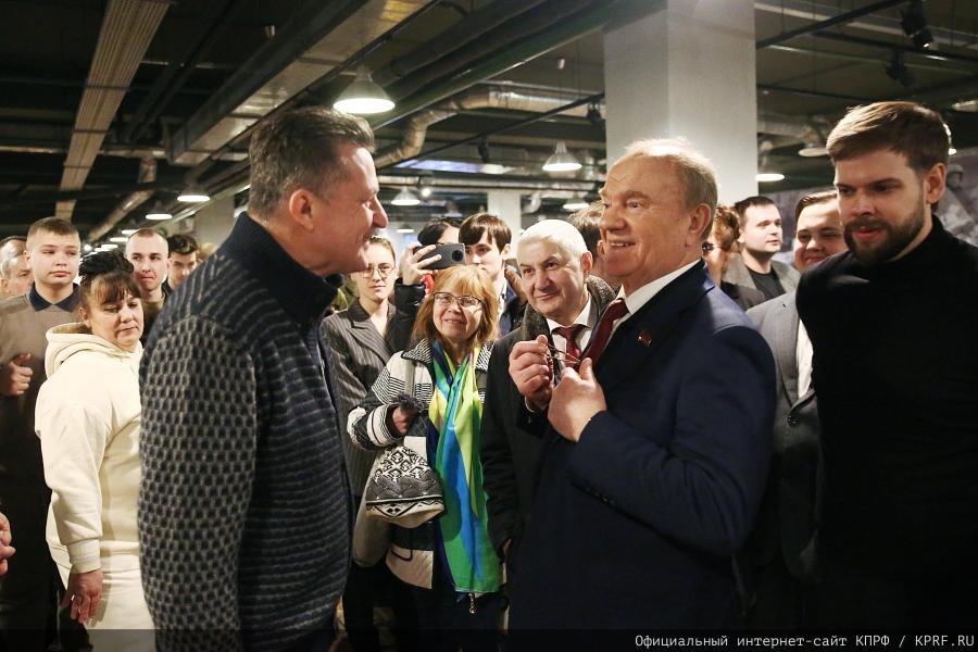 Г.А. Зюганов: «За нашу Победу!»