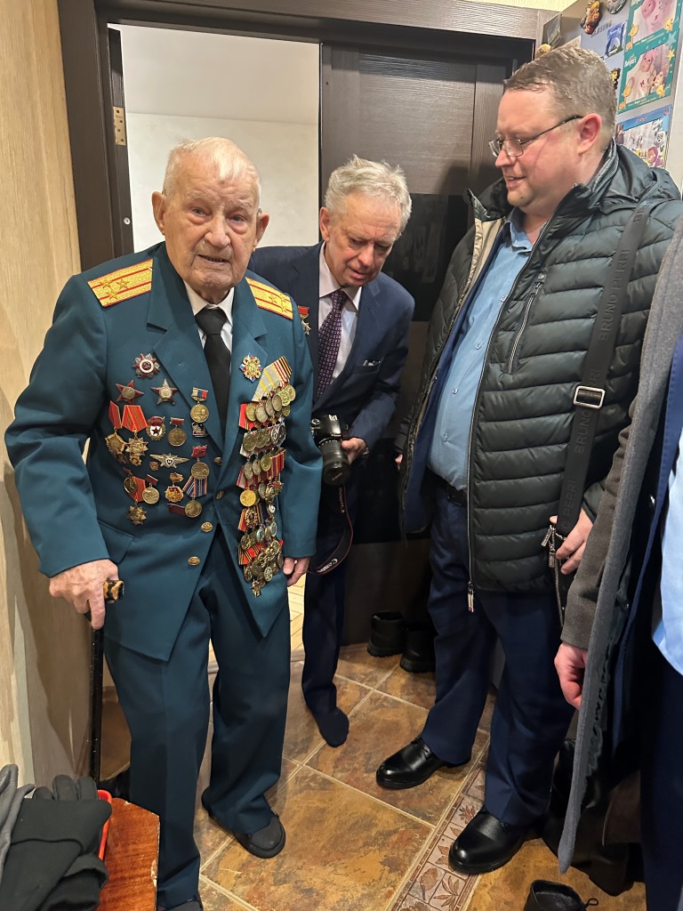 Ветеран Великой Отечественной войны, участник битвы под Москвой Николай Николаевич Багаев в этом году отмечает свое 106-летие!