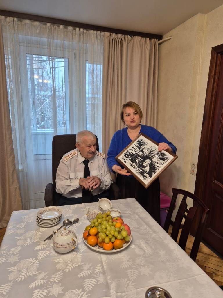 Ветеран Великой Отечественной войны, участник битвы под Москвой Николай Николаевич Багаев в этом году отмечает свое 106-летие!