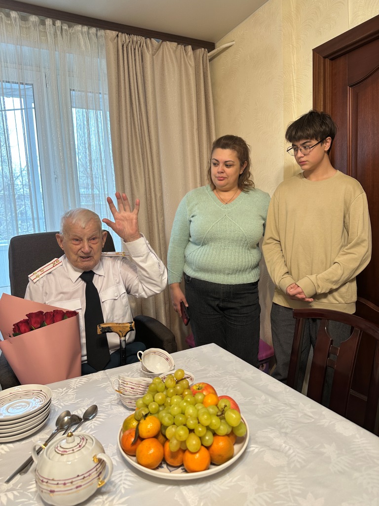 Ветеран Великой Отечественной войны, участник битвы под Москвой Николай Николаевич Багаев в этом году отмечает свое 106-летие!