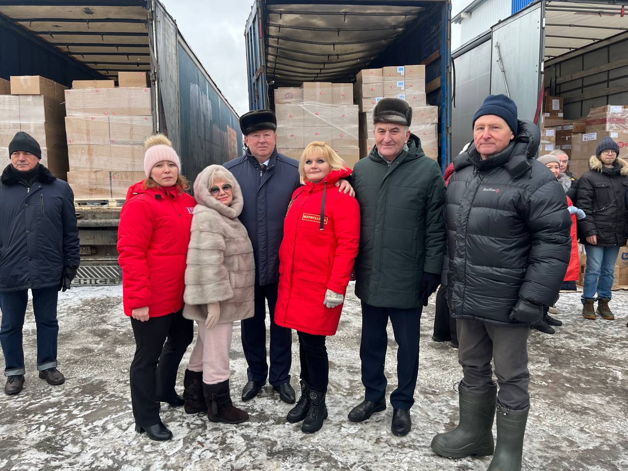 120-й юбилейный новогодний гуманитарный конвой от КПРФ – детям Донбасса! (25.12.2023)