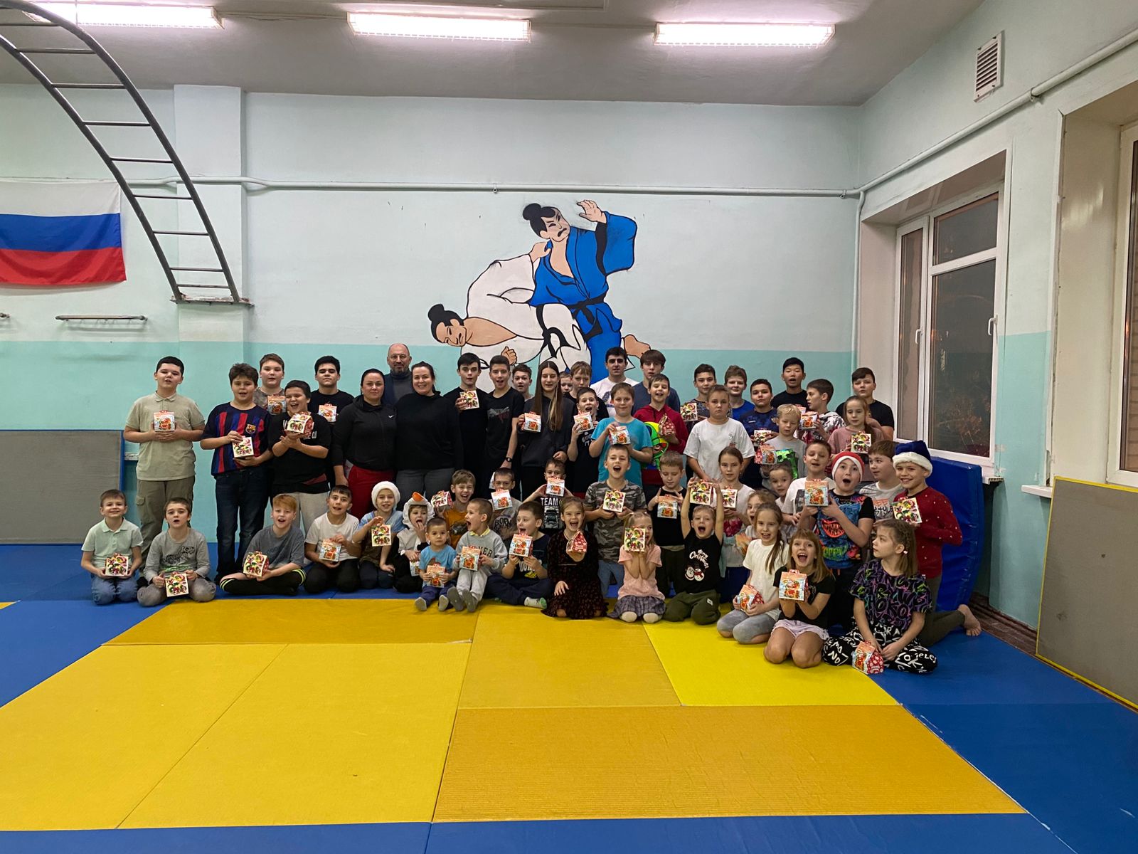 Поздравление спортсменов