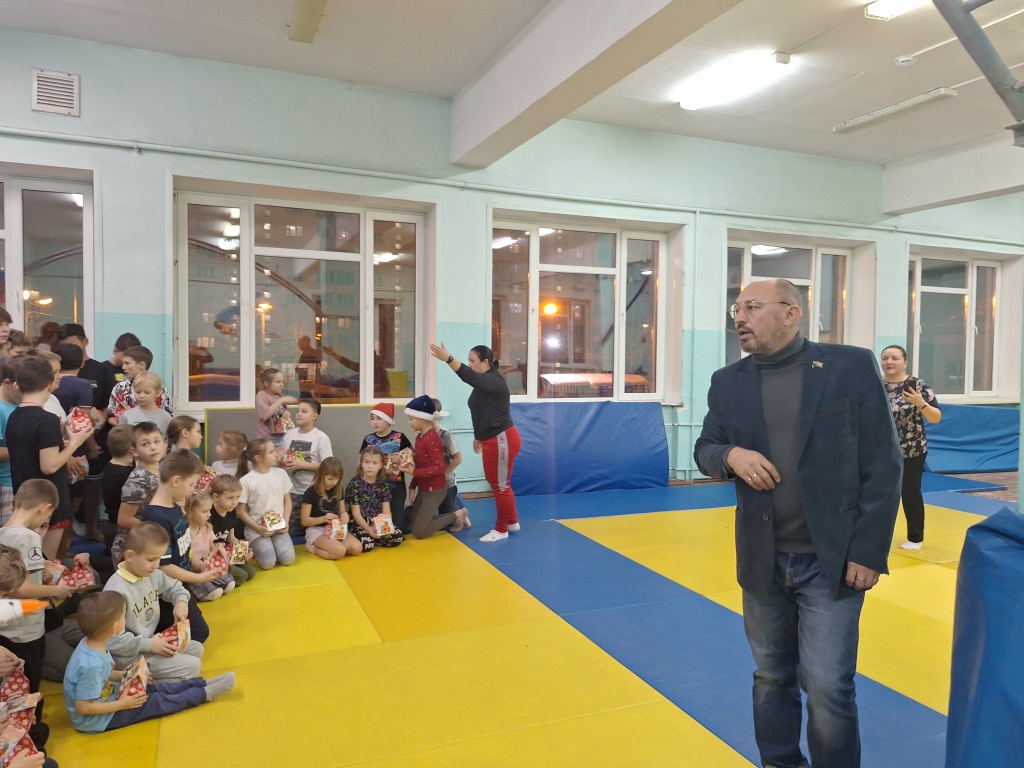 Поздравление спортсменов
