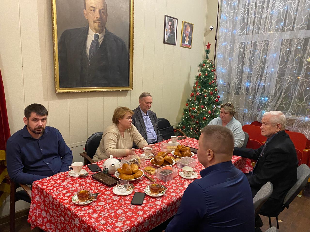 В Королёвском ГК КПРФ прошло заключительное очередное заседание Бюро Королёвского ГК КПРФ на котором были подведены итоги 2024 года