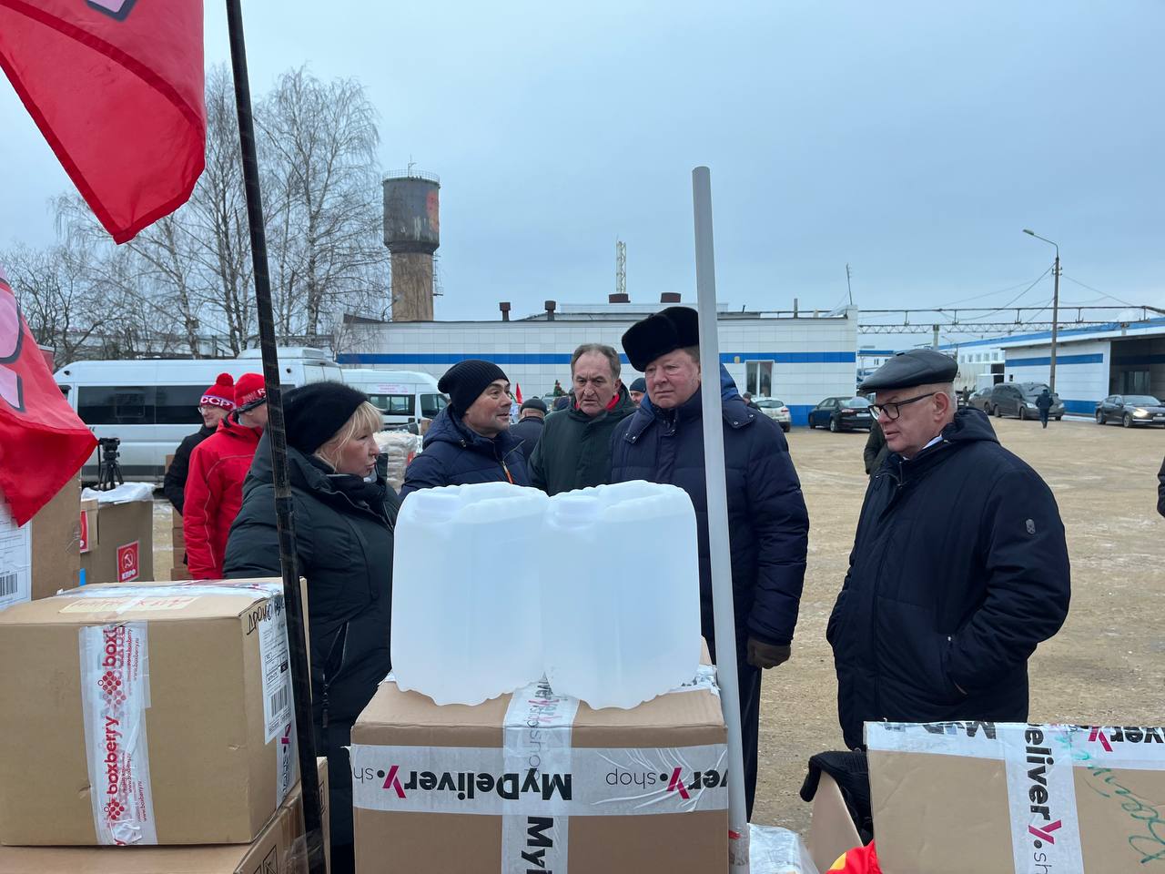 132-й Новогодний гуманитарный конвой от КПРФ для фронта и Победы (23.12.2024)