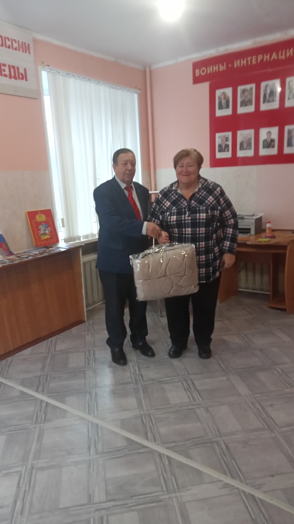 Каширские коммунисты поздравили членов общественных организаций с годовщиной образования СССР и Наступающим Новым годом