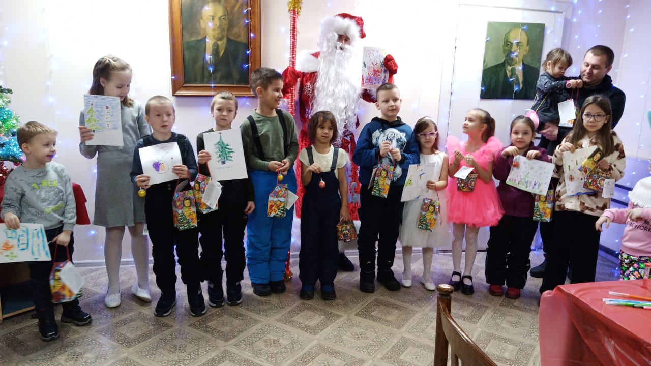 Новогодние мероприятия Долгопрудненского ГК КПРФ