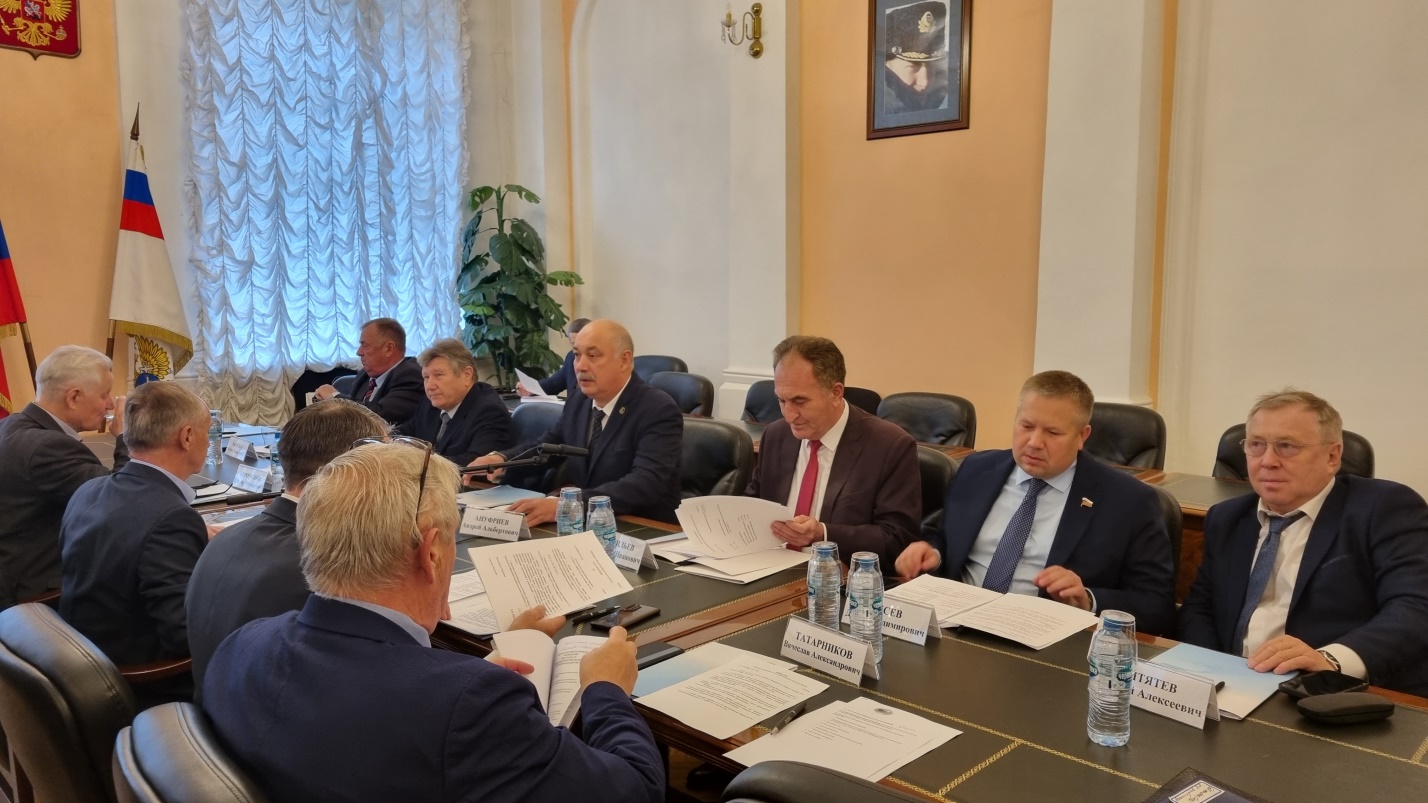 Отчет о работе депутата Государственной Думы Федерального Собрания Российской Федерации восьмого созыва, члена Комитета Государственной Думы по аграрным вопросам Н.И. Васильева за 2024 год